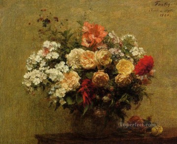 フラワーズ Painting - 夏の花 花の画家 アンリ・ファンタン・ラトゥール